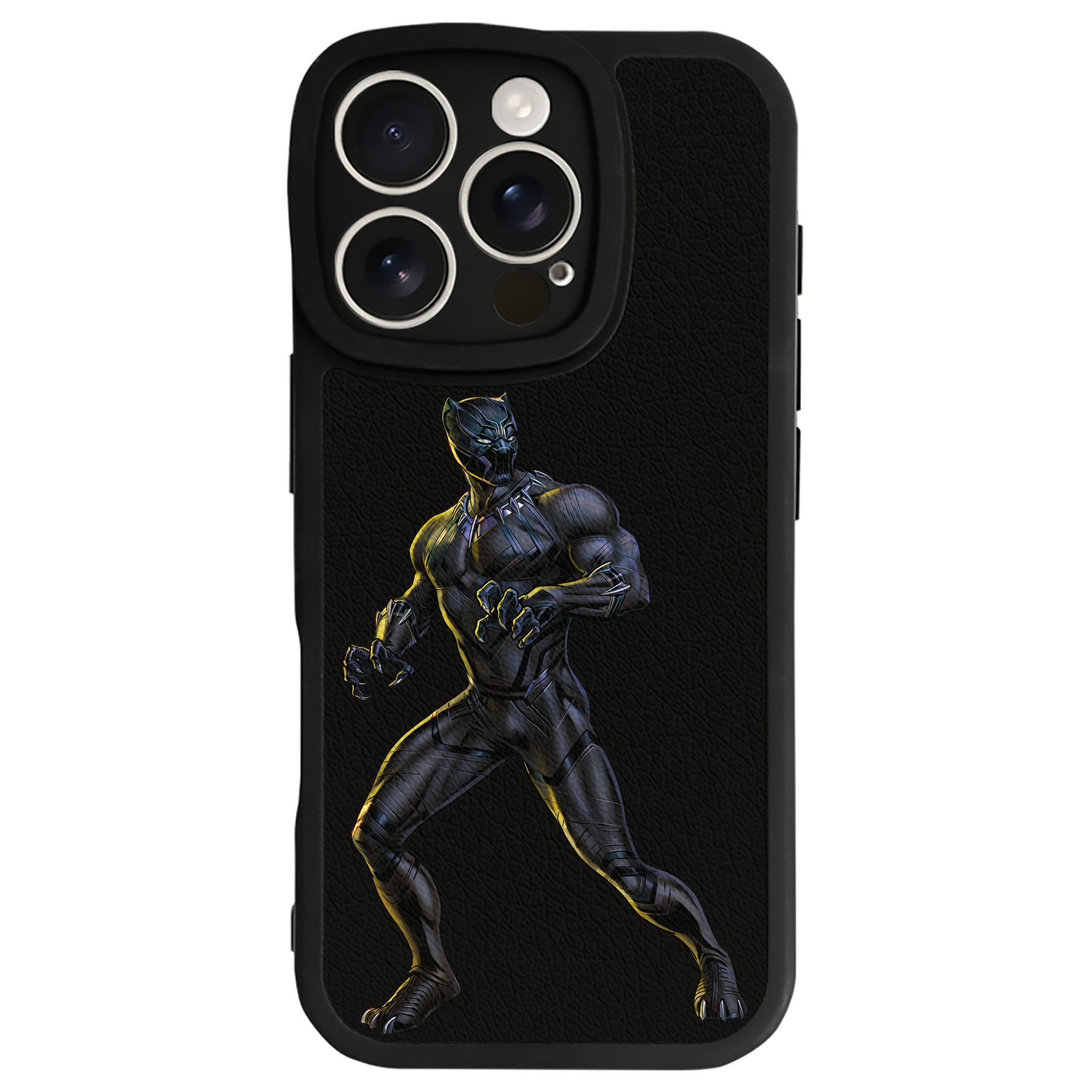 （画像用） アベンジャーズ The Avengers 【iPhone 16シリーズ対応】シリコンスマホケース（レザー調） 材質：シリコン